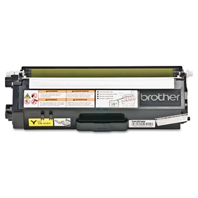 Premium Quality High Yield Yellow Toner compatible with the Brother TN315Y