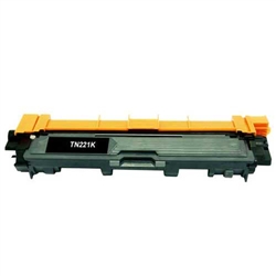 Premium Quality Black Toner Cartridge compatible with the Brother TN-221B