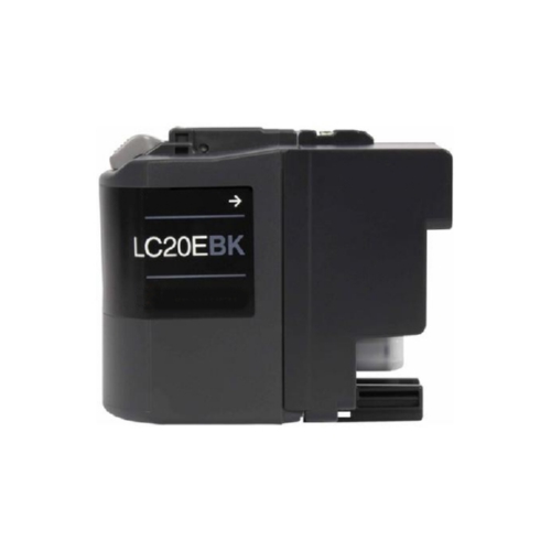 Premium Quality Super High Capacity Black Inkjet Cartridge compatible with the Brother LC20EBk
