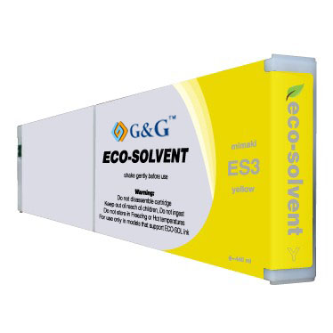 Premium Quality Yellow Eco Solvent Ink compatible with the Mimaki ES3 YE-440