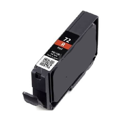 Premium Quality Red Inkjet Cartridge compatible with the Canon (PGI-72R) 6410B002