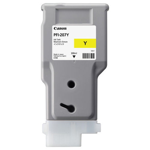 Premium Quality Yellow Ink Cartridge compatible with the Canon (PFI-207Y) 6708B001