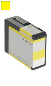 Premium Quality Yellow Inkjet Cartridge compatible with the Epson T580400