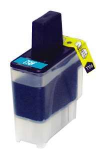 Premium Quality Cyan Inkjet Cartridge compatible with the Brother LC-41C