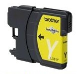 Premium Quality Yellow Inkjet Cartridge compatible with the Brother LC-61Y