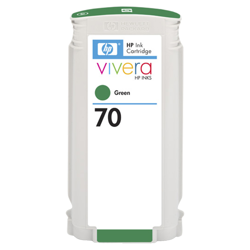 Premium Quality Green Pigment Inkjet Cartridge compatible with the HP (HP 70) C9457A