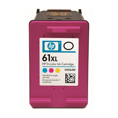 Premium Quality Tri-Color Ink Cartridge compatible with the HP (HP 61XL) CH564WN. new version