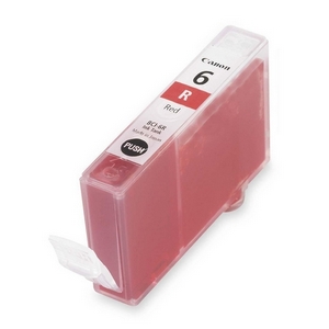 Premium Quality Red Inkjet Cartridge compatible with the Canon (BCI-6R) BCI-6R