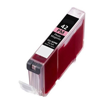 Premium Quality Photo Magenta Inkjet Cartridge compatible with the Canon (CLI-42PM) 6389B002