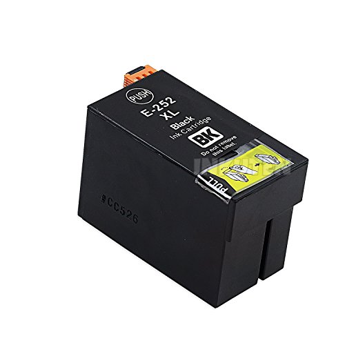 Premium Quality High Capacity Black Inkjet Cartridge compatible with the Epson (Epson 252XL) T252XL120