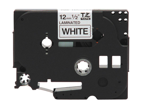 Genuine OEM Black on Transparent P-Touch Label Tape compatible with the Brother (TZ111) TZe111