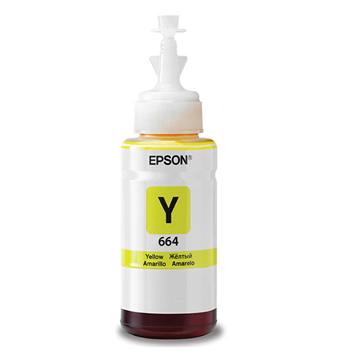 Premium Quality Yellow Ecotank Ink Bottle compatible with the Epson (Epson 664) T664420