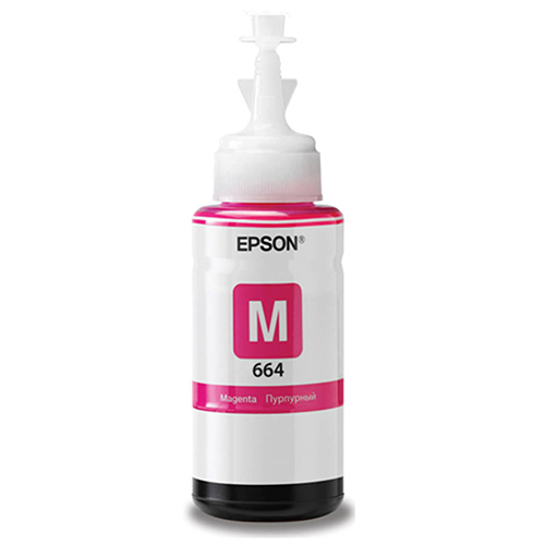 Premium Quality Magenta Ecotank Ink Bottle compatible with the Epson (Epson 664) T664320