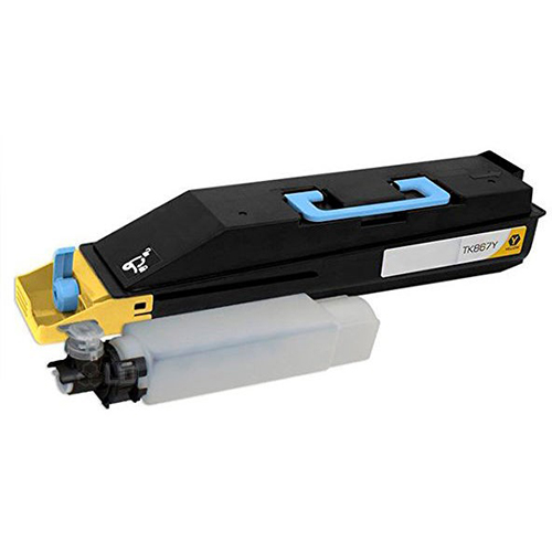 Premium Quality Yellow Toner compatible with the Kyocera Mita TK867Y