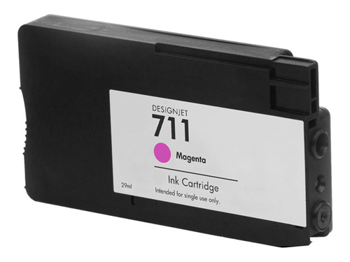 Premium Quality Inkjet Cartridge compatible with the DesignJet T120 ePrinter (HP 711A M) CZ131A