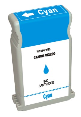 Premium Quality Cyan Inkjet Cartridge compatible with the Canon BCI1302C