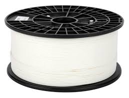 Premium Quality White ABS 3D Filament compatible with the Universal PFABSWH-3