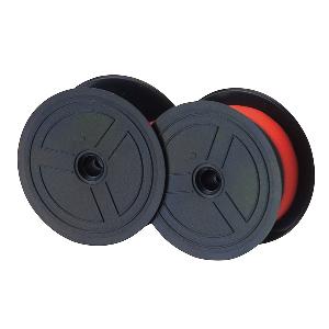 Premium Quality Black-Red Calculator Ribbon compatible with the Universal Calculator CalcRibBKR