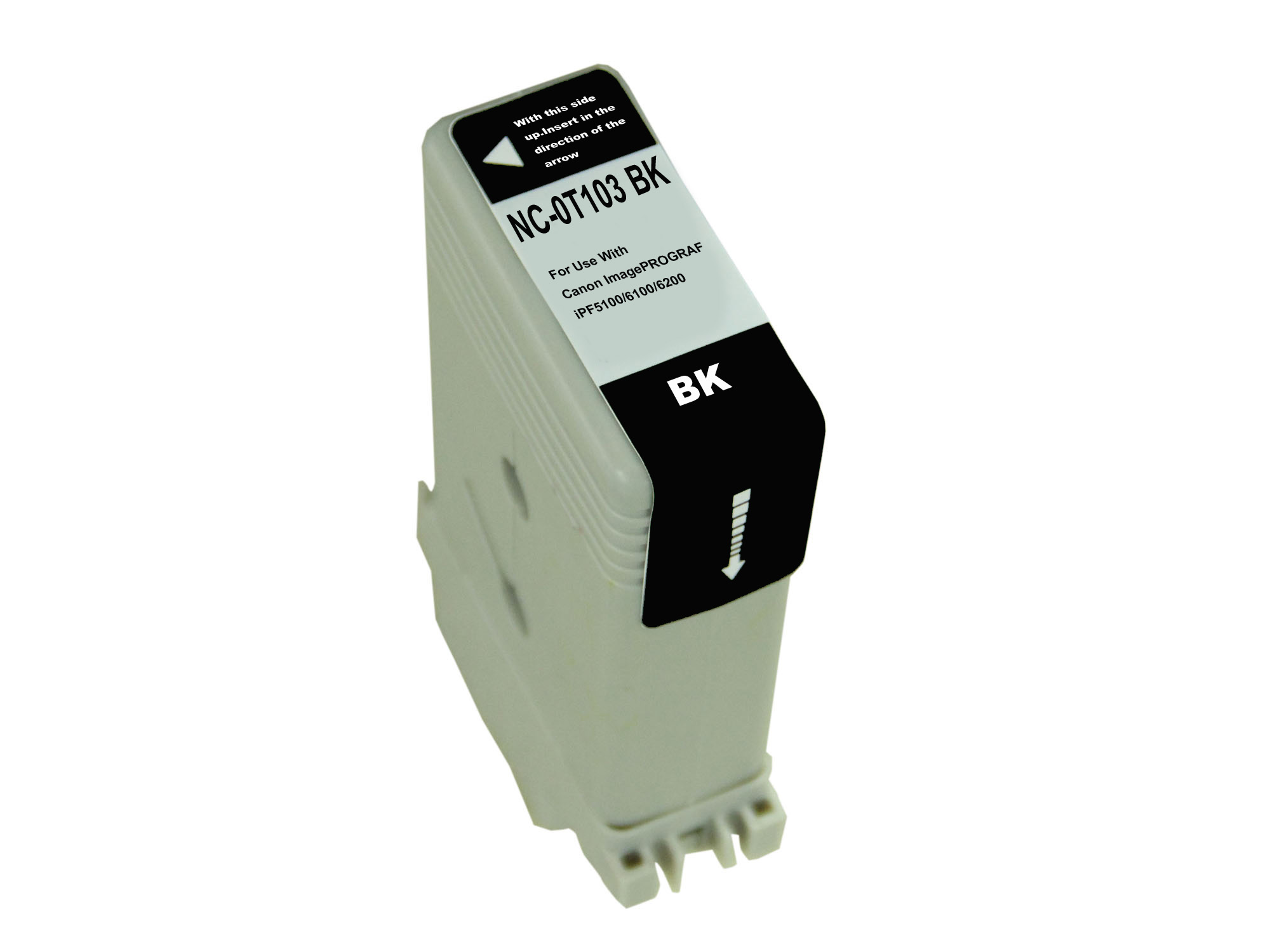 Premium Quality Black Pigment Inkjet Cartridge compatible with the Canon PFI103BK