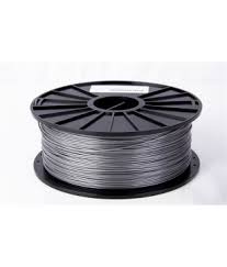 Premium Quality Silver PLA 3D Filament compatible with the Universal PFPLASIL-B