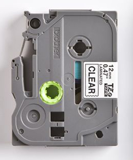 Premium Quality  Black Print on Clear   Label Tape compatible with the Brother  TZe-131/TZ-131