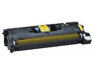 Premium Quality Yellow Toner Cartridge compatible with the HP (HP 121A. HP 122A) C9702A. Q3962A. EP-87Y