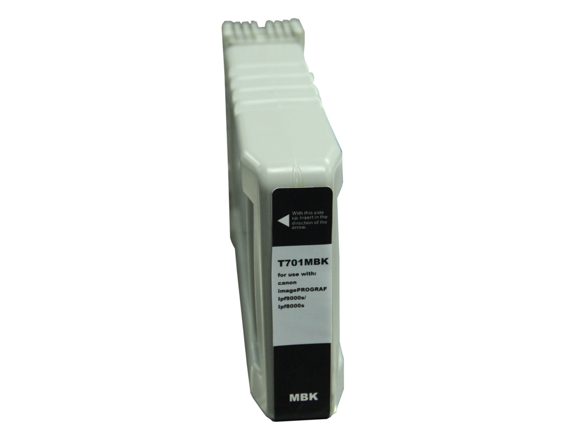 Premium Quality Matte Black Inkjet Cartridge compatible with the Canon PFI701MBk